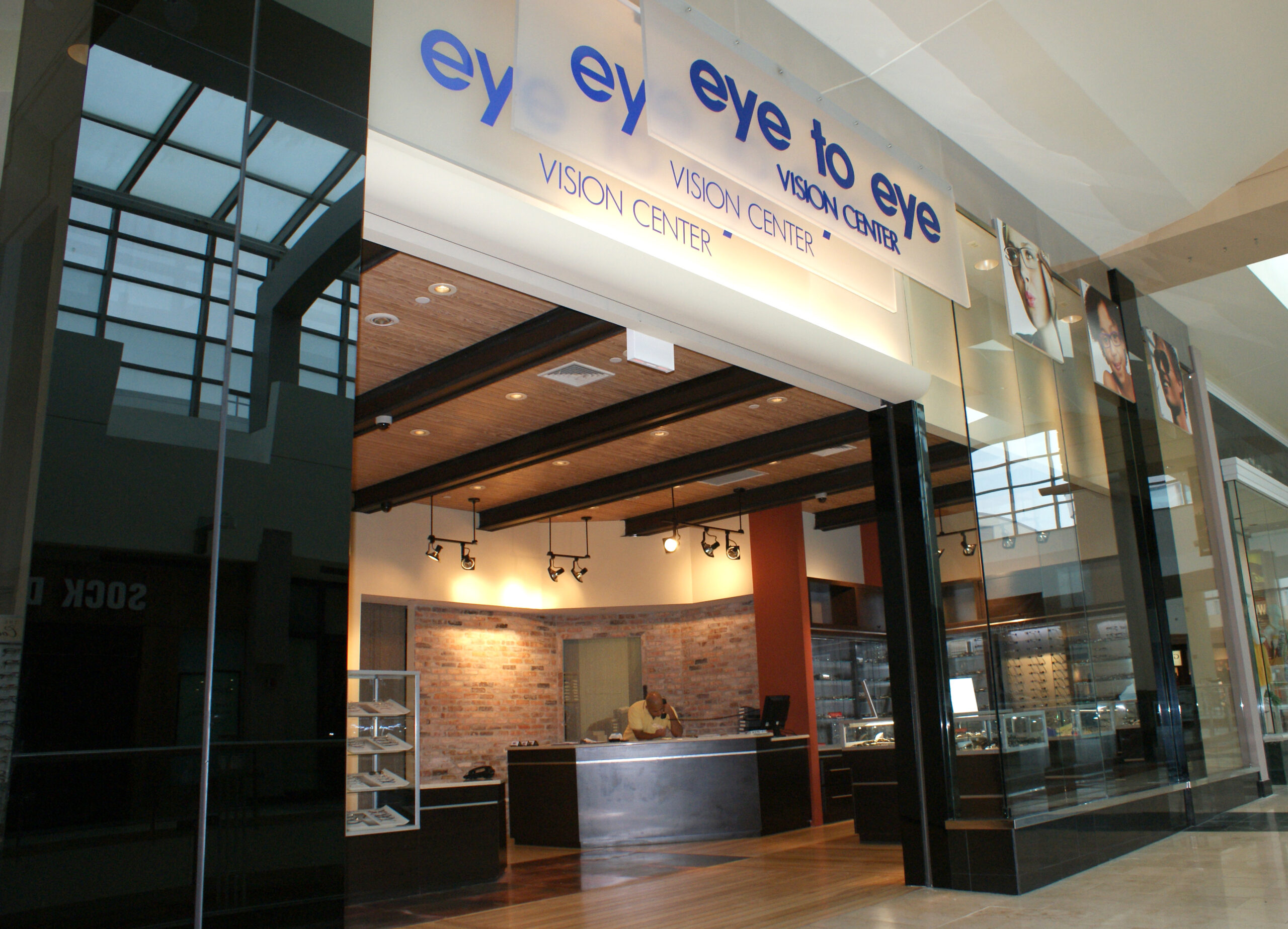 Eye to Eye Vision Center Retail Design Exterior