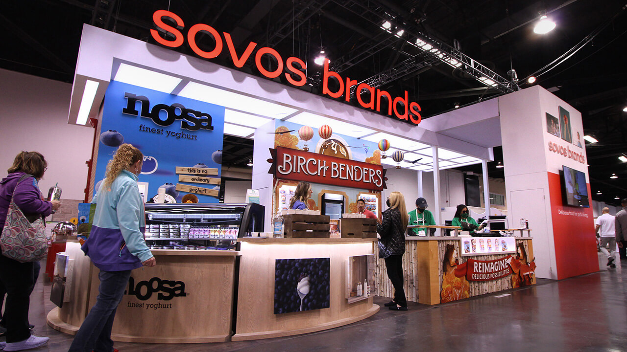 Sovos Brand's Custom Exhibit at Natural Products Expo