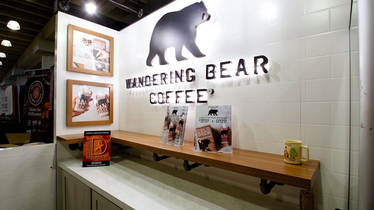 Custom Exhibit for Wandering Bear at the Summer Fancy Food Show