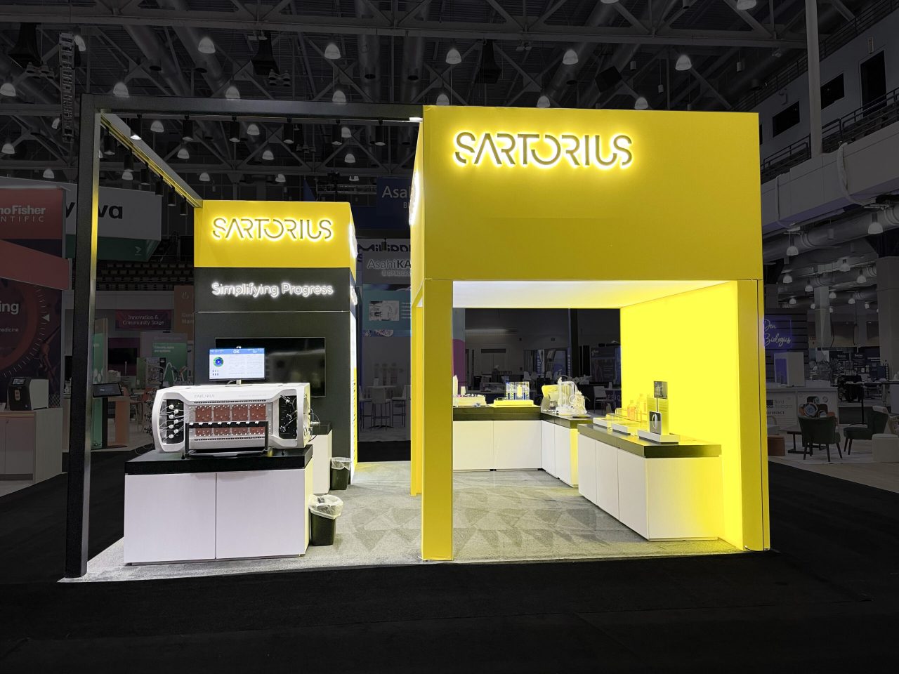 Sartorius Bioprocess International Custom Trade Show Exhibit