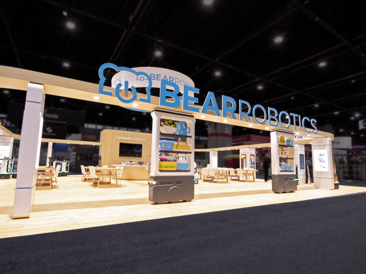 Bear Robotics NRA Restaurant Show Custom Trade Show Exhibit