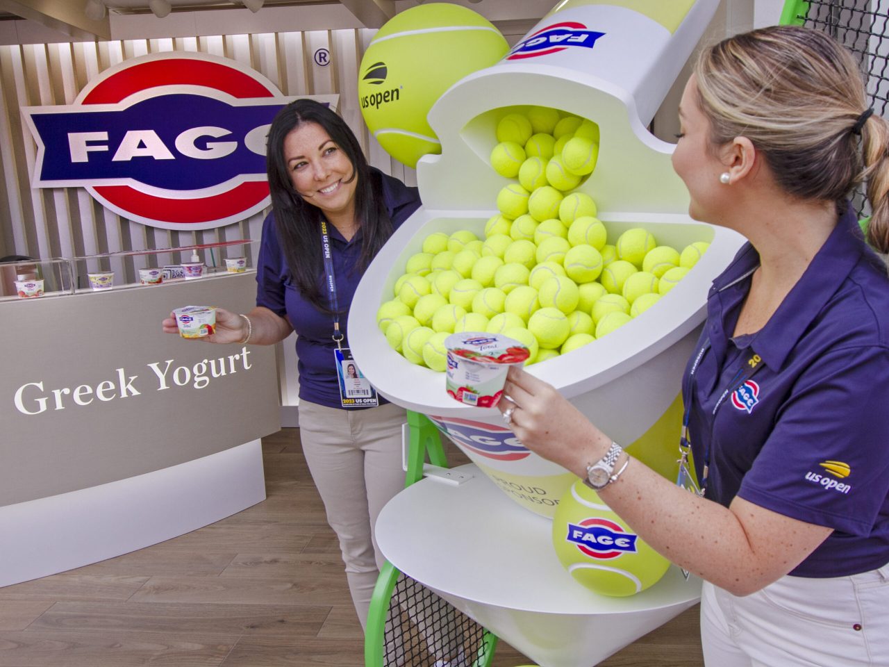 Fage Brand Activation at US Open