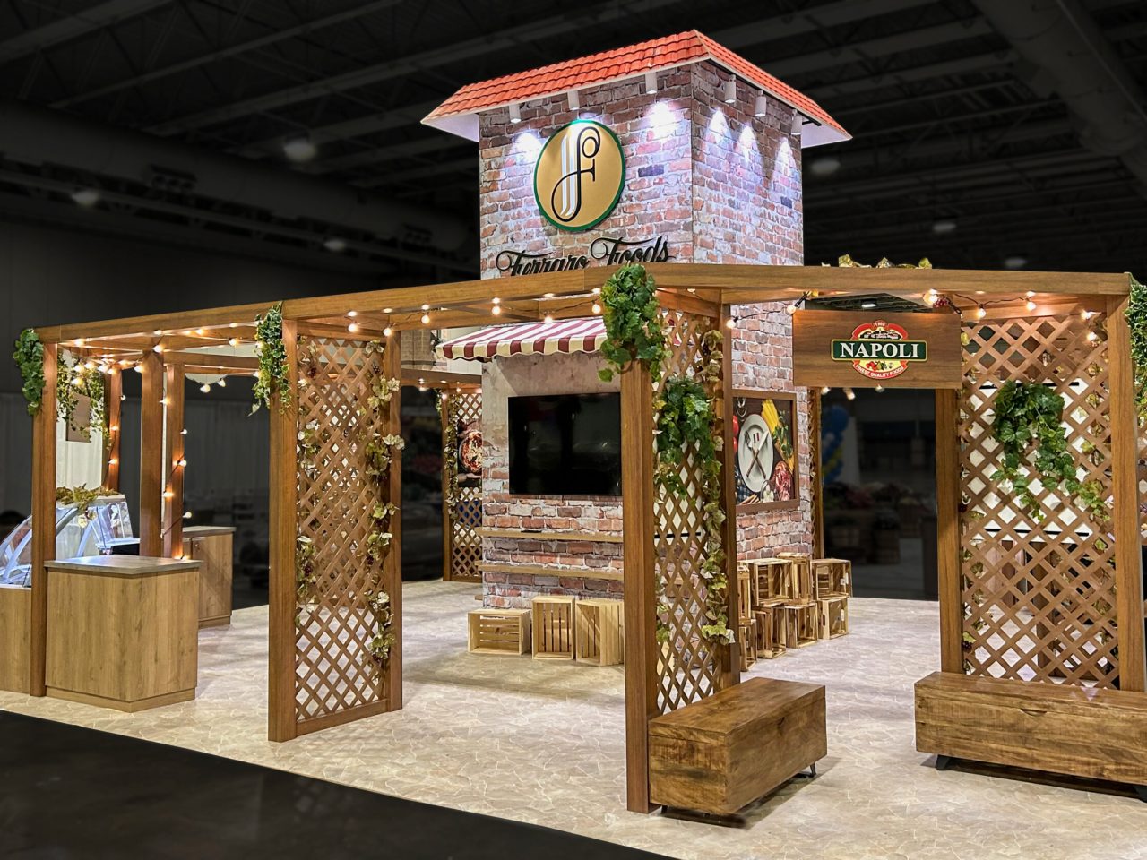 Ferraro Foods Custom Exhibit