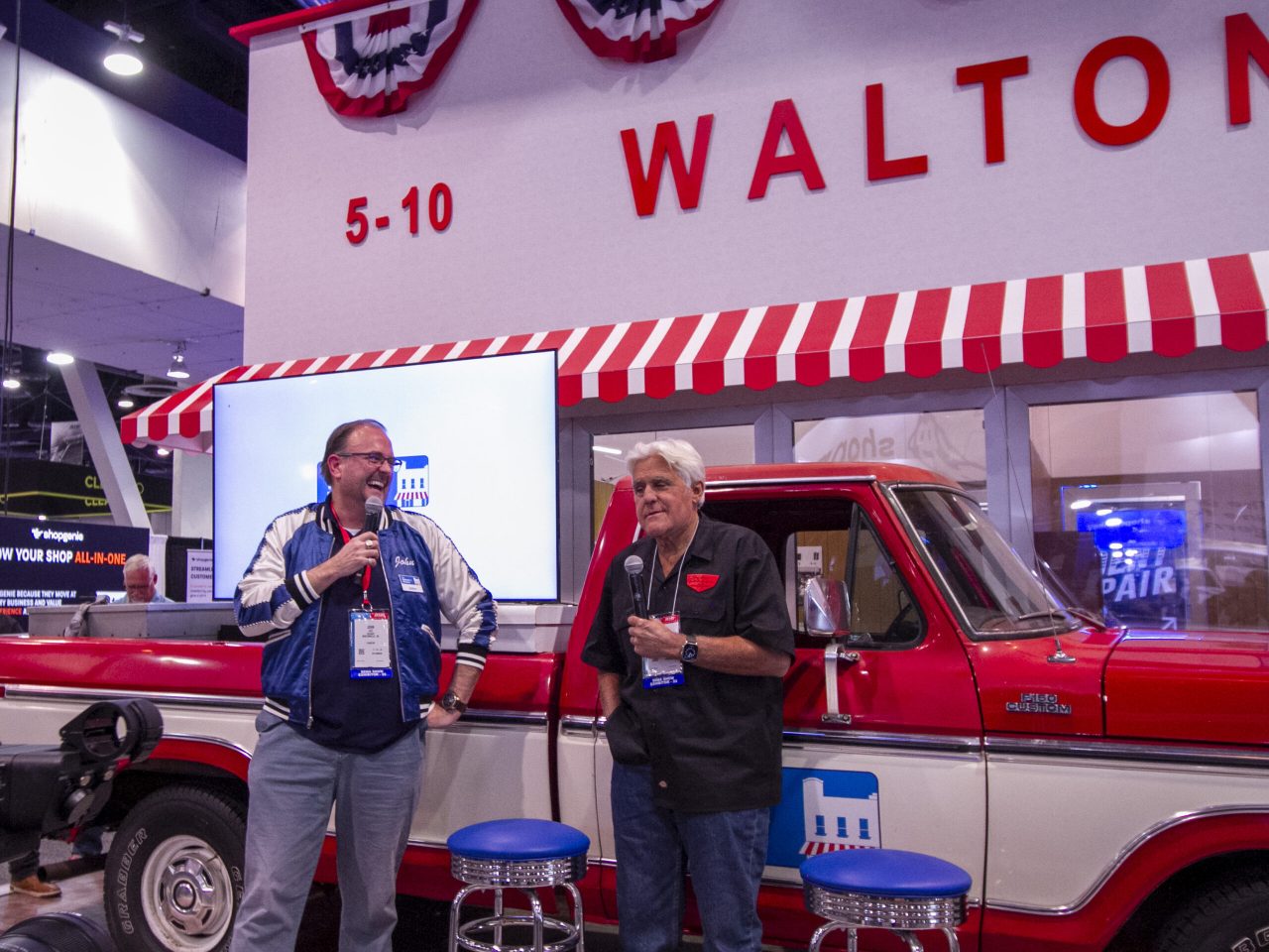 Walmart at SEMA 23, with special guest Jay Leno